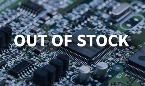electronics component shortage